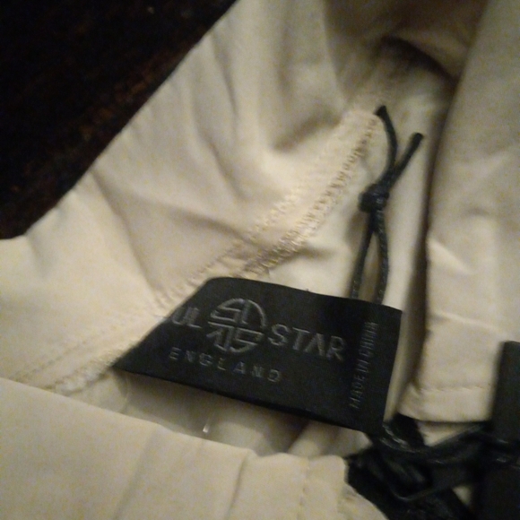 Soul Star England Mens Sweater Zip Up NWT Pockets Pouches Color Beige Size XXL - Picture 8 of 10